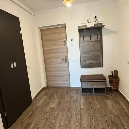 Warm And Stylish At Coresi Apartment